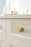 Balon Zinc Golden Champagne Cabinet Knob 10