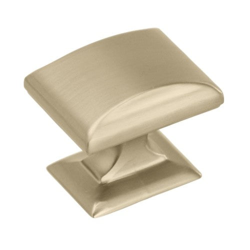 Candler Zinc Golden Champagne Cabinet Knob 2