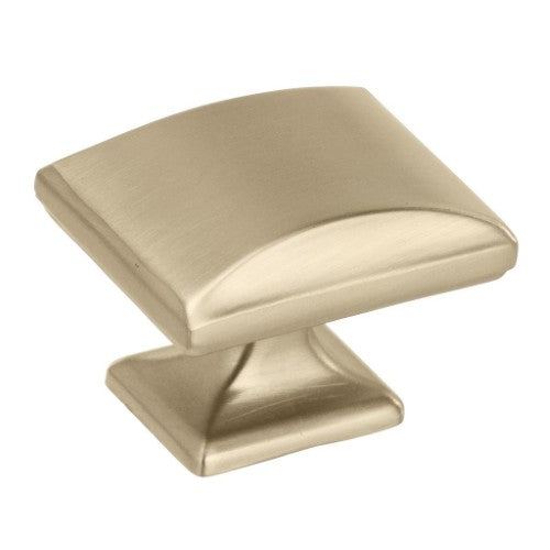 Candler Zinc Golden Champagne Cabinet Knob 1