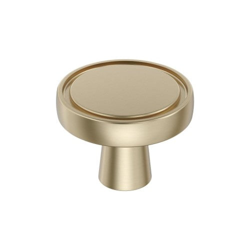 Destine Zinc Golden Champagne Cabinet Knob 1