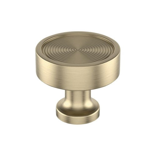 Dupont Circle Zinc Golden Champagne Cabinet Knob 1