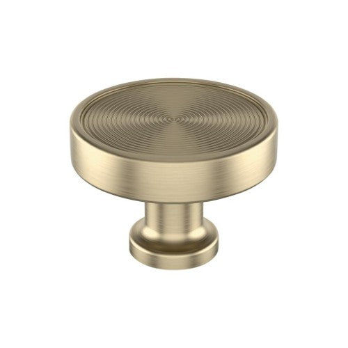 Dupont Circle Zinc Golden Champagne Cabinet Knob 2