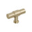 Faircrest Zinc & Steel Golden Champagne Cabinet Knob 2