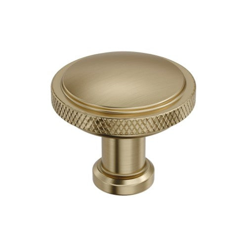 Faraday Zinc Golden Champagne Cabinet Knob 1