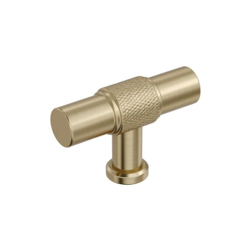 Faraday Zinc Golden Champagne Cabinet Knob 2