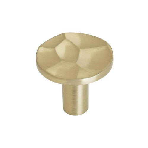 Kamari Zinc Golden Champagne Cabinet Knob 1