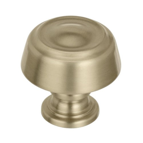 Kane Zinc Golden Champagne Cabinet Knob 1