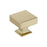 Lintel Zinc Golden Champagne Cabinet Knob 1