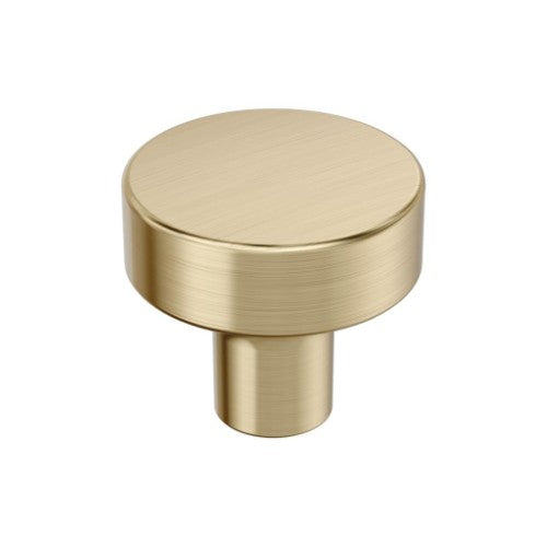Merced Zinc Golden Champagne Cabinet Knob 1