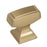 Mulholland Zinc Golden Champagne Cabinet Knob 1
