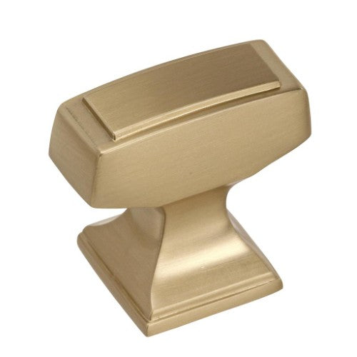 Mulholland Zinc Golden Champagne Cabinet Knob 1