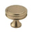 Oberon Zinc Golden Champagne Cabinet Knob 1