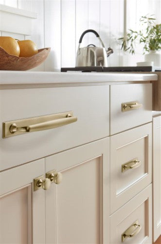 Renown Zinc Golden Champagne Cabinet Knob 5