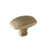 Sea Grass Zinc Golden Champagne Cabinet Knob 1