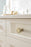 Surpass Zinc Golden Champagne Cabinet Knob 4