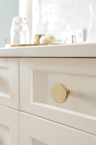 Versa Zinc Golden Champagne Cabinet Knob 4
