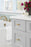 Westerly Zinc Golden Champagne Cabinet Knob 4