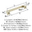 Appoint Zinc Golden Champagne Cabinet Pull 9