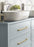 Appoint Zinc Golden Champagne Cabinet Pull 21