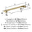 Appoint Zinc Golden Champagne Cabinet Pull 11