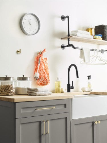 Factor Zinc Golden Champagne Cabinet Pull 37