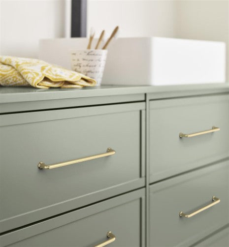 Factor Zinc Golden Champagne Cabinet Pull 27