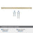 Monument Aluminum Golden Champagne Cabinet Pull 17