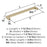 Monument Aluminum Golden Champagne Cabinet Pull 15