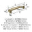 Renown Zinc Golden Champagne Cabinet Pull 9