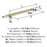 Stature Zinc Golden Champagne Cabinet Pull 14