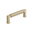Balata Zinc Golden Champagne Cabinet Pull 4