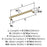 Balata Zinc Golden Champagne Cabinet Pull 15