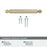 Balon Zinc Golden Champagne Cabinet Pull 21