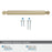 Balon Zinc Golden Champagne Cabinet Pull 22