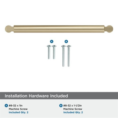 Balon Zinc Golden Champagne Cabinet Pull 23