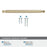 Balon Zinc Golden Champagne Cabinet Pull 24