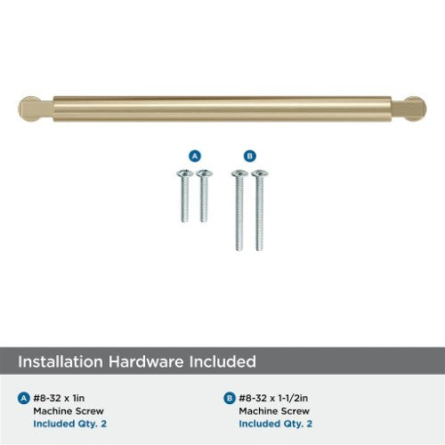 Balon Zinc Golden Champagne Cabinet Pull 24