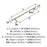 Bar Pulls Carbon Steel Golden Champagne Cabinet Pull 14