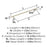 Bar Pulls Carbon Steel Golden Champagne Cabinet Pull 21