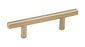 Bar Pulls Carbon Steel Golden Champagne Cabinet Pull 10