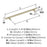 Bar Pulls Carbon Steel Golden Champagne Cabinet Pull 25