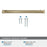 Bellamy Zinc Golden Champagne Cabinet Pull 24