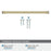 Blackrock Zinc Golden Champagne Cabinet Pull 17