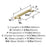 Bronx Zinc & Stainless Steel Golden Champagne Cabinet Pull 10