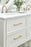 Bronx Zinc & Stainless Steel Golden Champagne Cabinet Pull 23