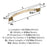 Candler Zinc Golden Champagne Cabinet Pull 16