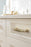 Collet Zinc Golden Champagne Cabinet Pull 25