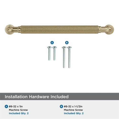 Collet Zinc Golden Champagne Cabinet Pull 20