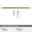 Collet Zinc Golden Champagne Cabinet Pull 23