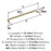 Collet Zinc Golden Champagne Cabinet Pull 15